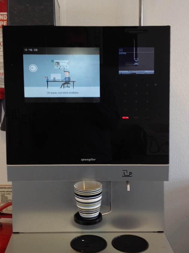 Coffee machine video