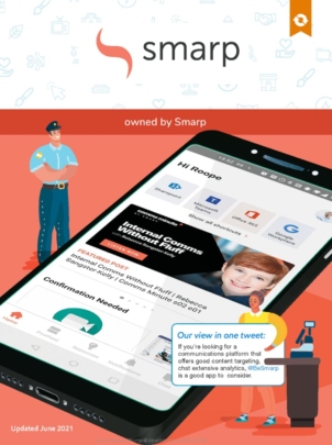 Smarp employee app in the ClearBox report.