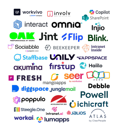 vendor-logos Many software vendor logos.